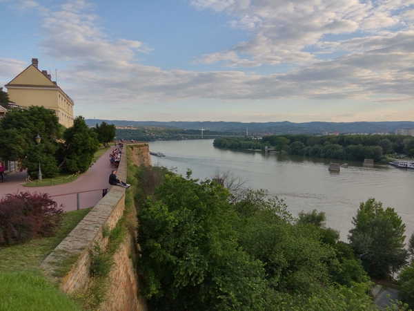 Danube panorama from Novi Sad fortress